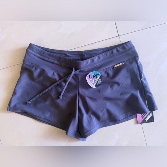 ZeroXposur Women's Swim Shorts gray size 6 elastic waist - Picture 16 of 16
